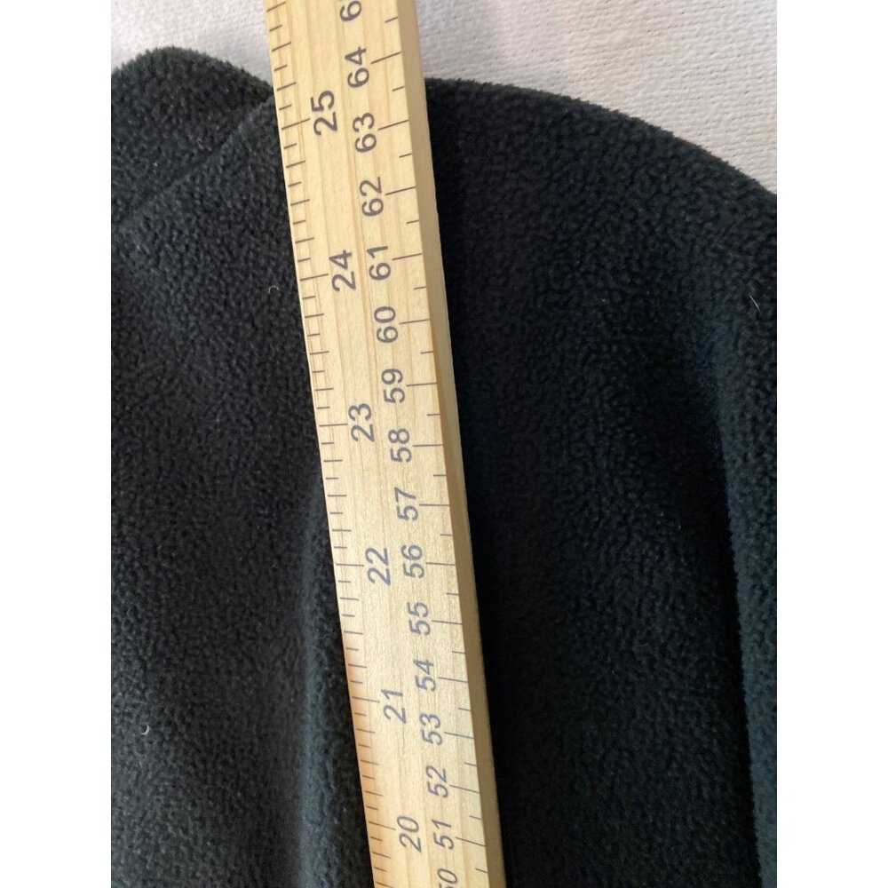 Women’s Black Velour Lounge Set EKOUER V Neck Top Pants Size M - Picture 4 of 13